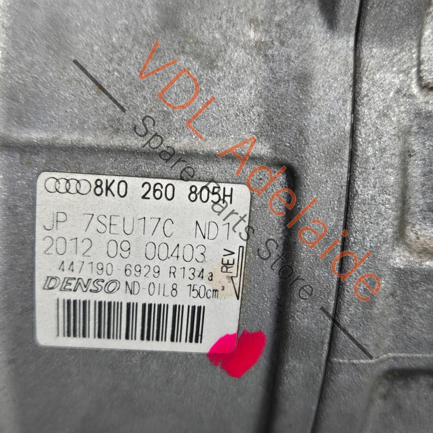 8K0260805H    Audi RS5 AC Compressor 8K0260805H