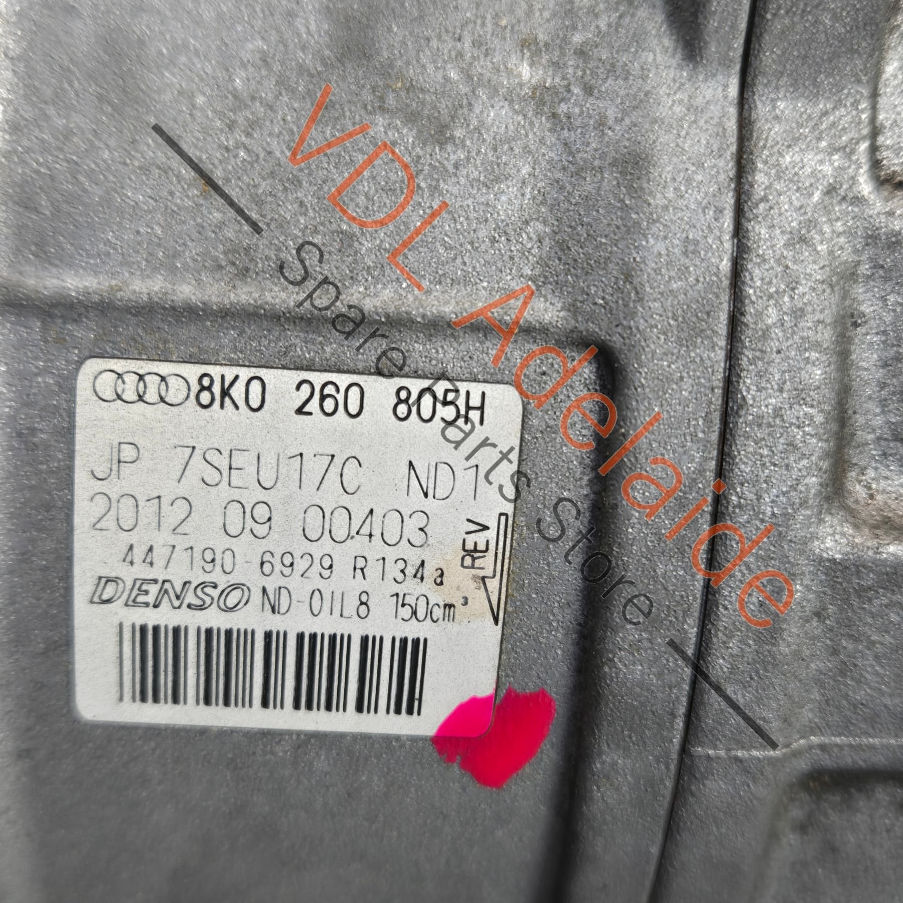 8K0260805H    Audi RS5 AC Compressor 8K0260805H