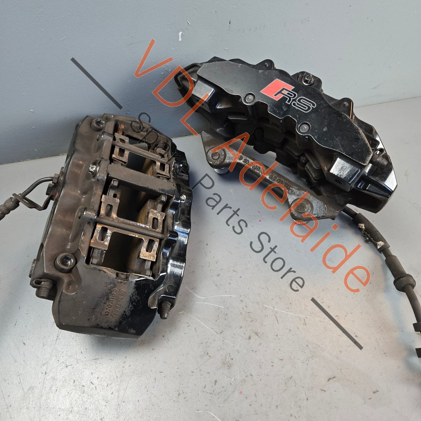 8T0615107 8T0615108   Audi R8 RS4 RS5 8 Piston Front Brake Caliper Pair for 365 x 34mm rotor 8T0615107 8T0615108