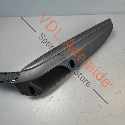 8T2867174AWJC 8T2867172A   Audi RS5 Right Side Arm Rest Trim Interior Door Handle Grip Leather 8T2867172A 8T2867174A WJC