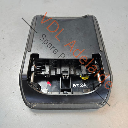 8K0864207HWJC 8K0864207H   Audi RS5 Centre Middle Arm Rest 8K0864207H WJC Black Leather Grey Stitch