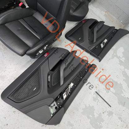    Porsche Panamera 970 Black Leather Interior Set Seats & Door cards