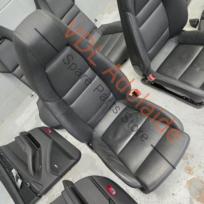     Porsche Panamera 970 Black Leather Interior Set Seats & Door cards