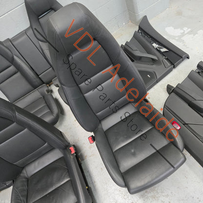     Porsche Panamera 970 Black Leather Interior Set Seats & Door cards