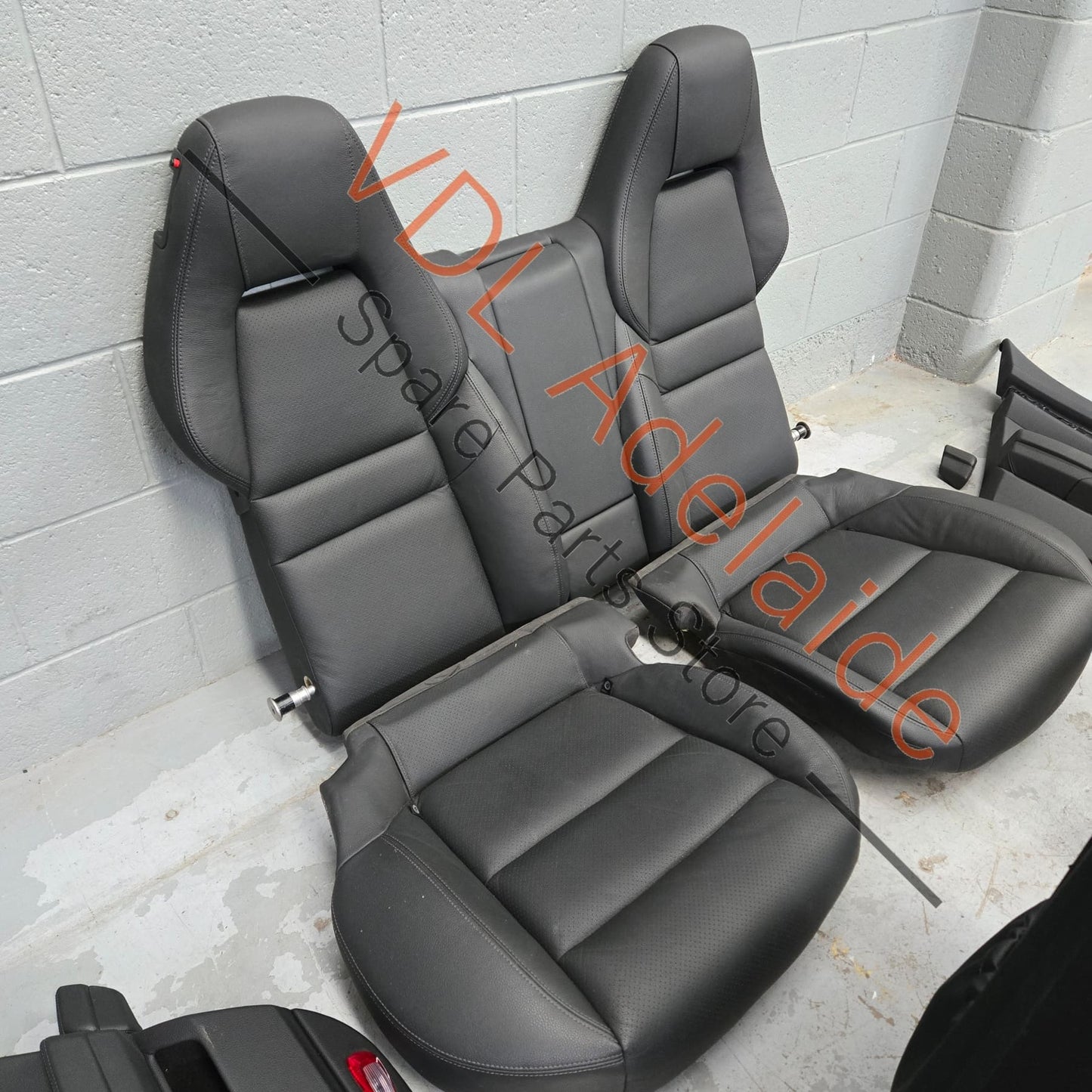     Porsche Panamera 970 Black Leather Interior Set Seats & Door cards