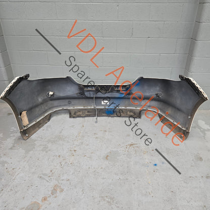 97050595100 97050561105   Porsche Panamera 970 Rear Bumper Assembly & Diffuser 97050595100 97050561105 1E0 Carrara White B9A / B4