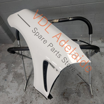 97050303104GRV 97050303104   Porsche Panamera 970 Front Left Fender Wing Panel 97050303104GRV 97050303104 Carrara White B9A / B4