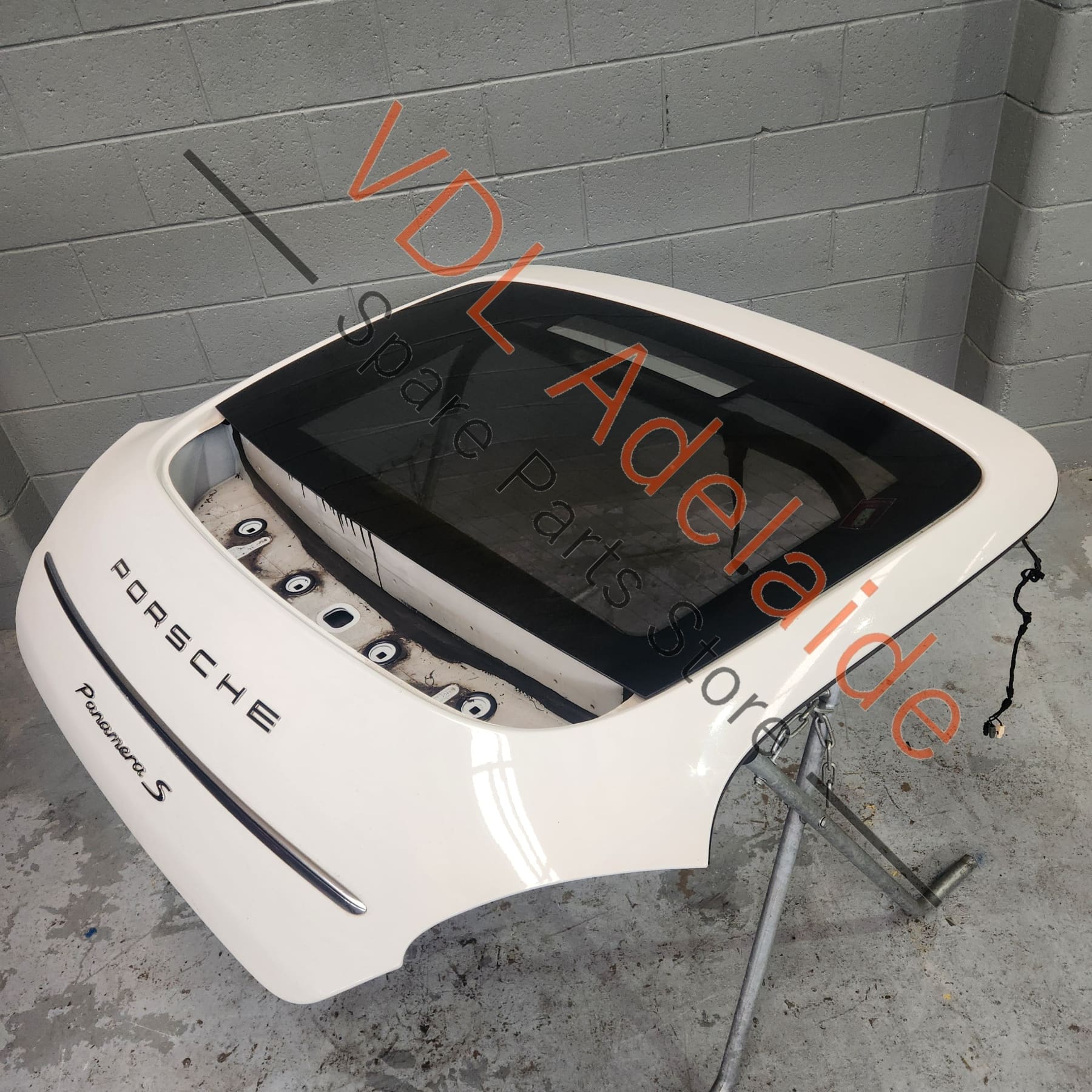 97051201114GRV    Porsche Panamera 970 Rear Boot Hatch Panel Trunk Lid 97051201114GRV 97051201114 Carrara White B9A / B4