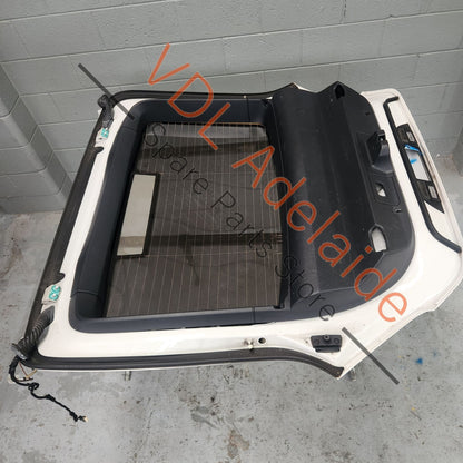 97051201114GRV    Porsche Panamera 970 Rear Boot Hatch Panel Trunk Lid 97051201114GRV 97051201114 Carrara White B9A / B4