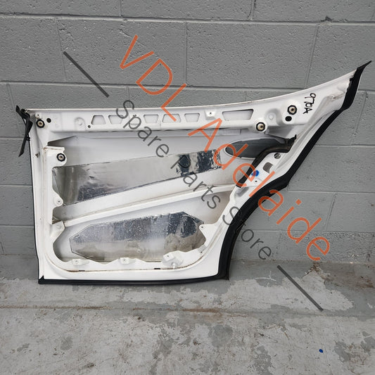 97053201202GRV 97053201202   Porsche Panamera 970 Rear Right Door Shell 97053201202 GRV Carrara White B9A / B4
