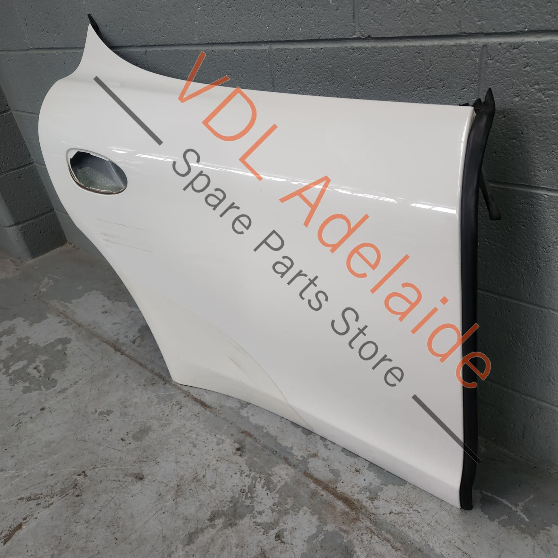 97053201202GRV 97053201202   Porsche Panamera 970 Rear Right Door Shell 97053201202 GRV Carrara White B9A / B4