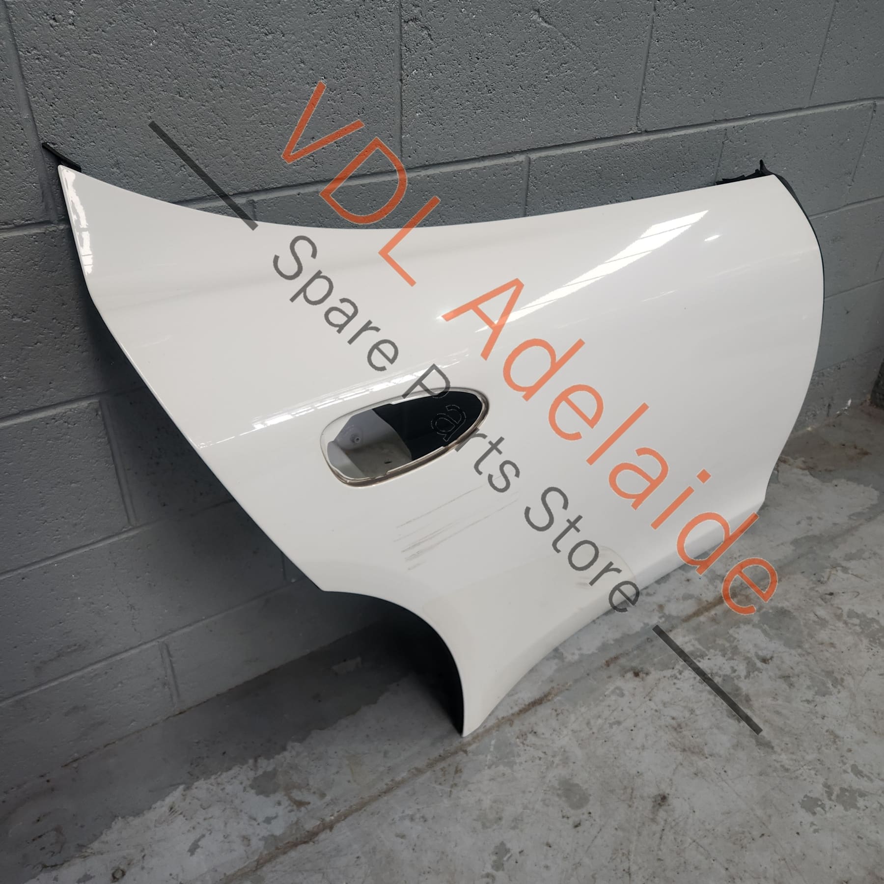 97053201202GRV 97053201202   Porsche Panamera 970 Rear Right Door Shell 97053201202 GRV Carrara White B9A / B4