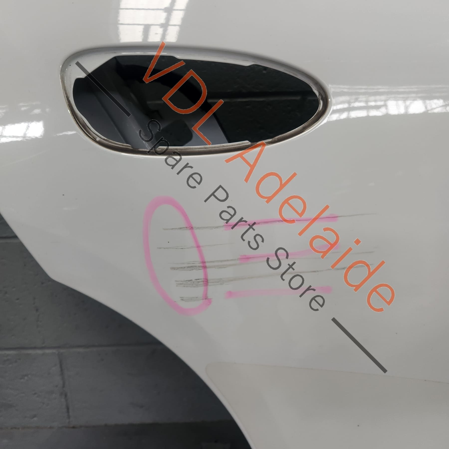 97053201202GRV 97053201202   Porsche Panamera 970 Rear Right Door Shell 97053201202 GRV Carrara White B9A / B4