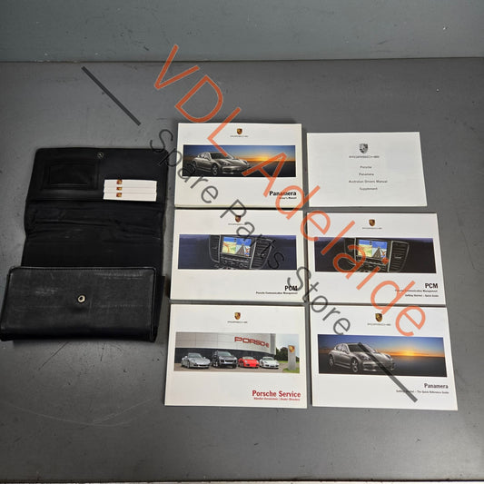     Porsche Panamera 970 Set of Owners Books Manuals