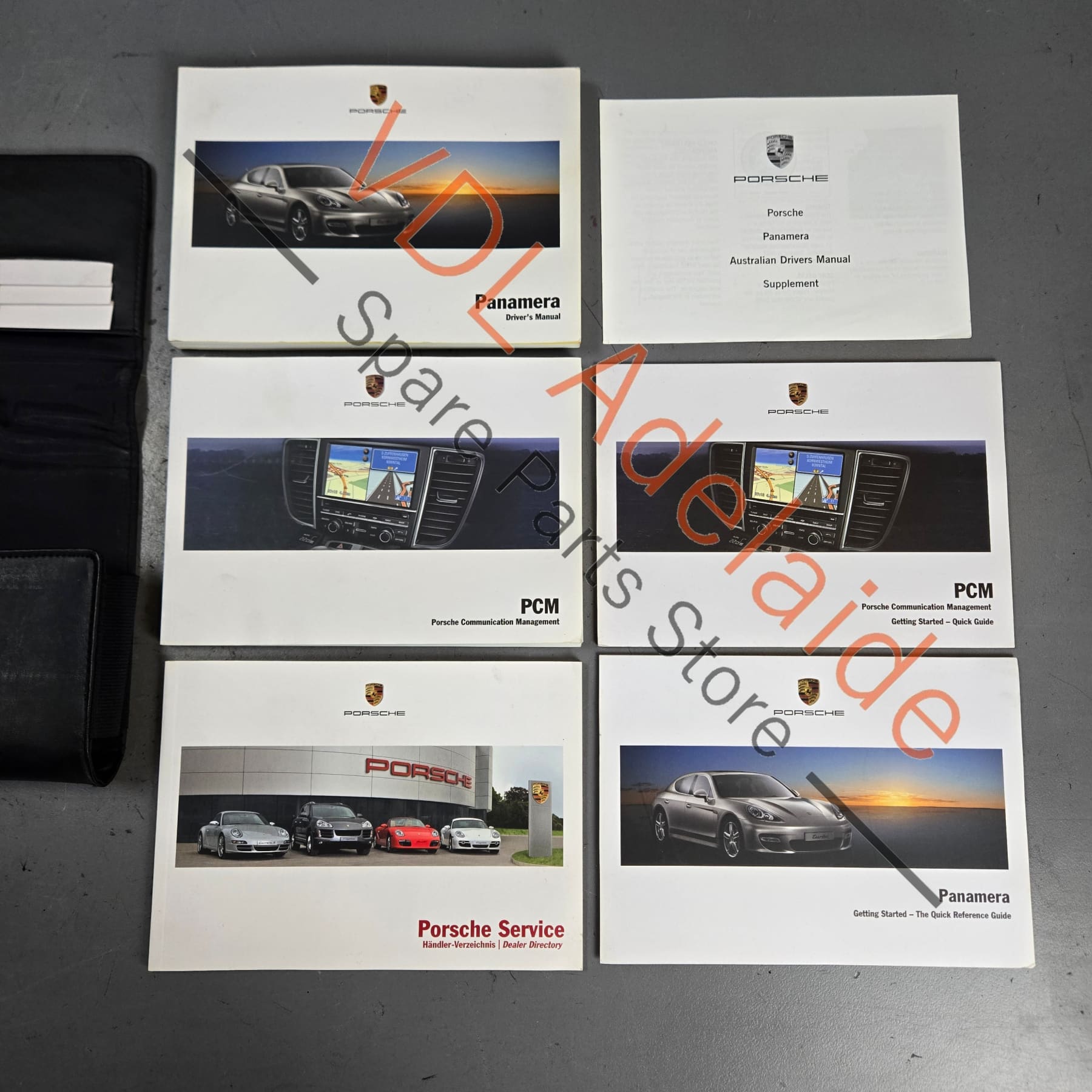     Porsche Panamera 970 Set of Owners Books Manuals