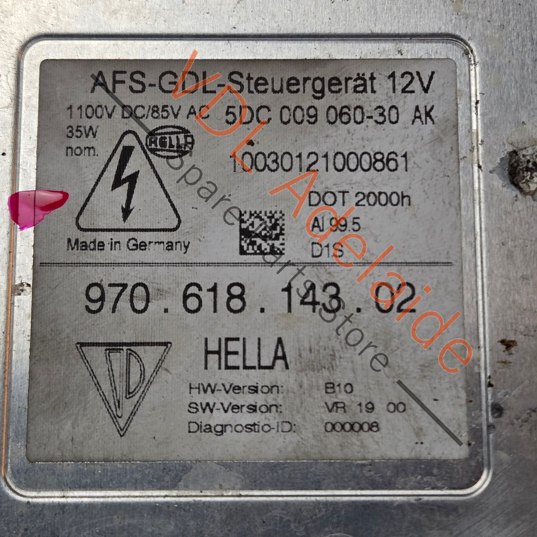 97061814302 97061814301   Porsche Panamera 970 Headlight Ballast Control Unit 97061814302 97061814301