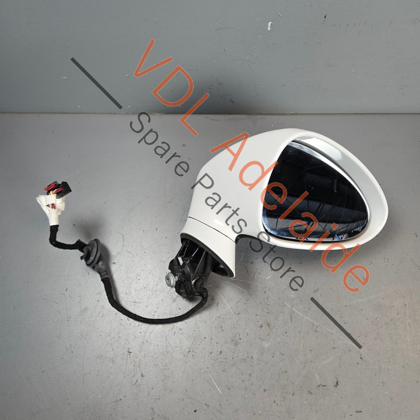 97073122000 99762404801 97073122000  Porsche Panamera 970 Right Side Mirror Power Folding Aspherical Complete w Glass 97073122000