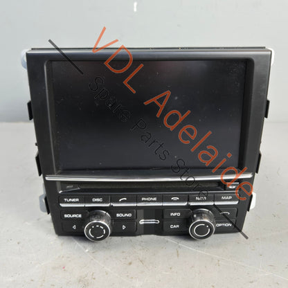 970642972BXDML    Porsche Panamera 970 Radio Navigation Unit Screen 970642972BX DML