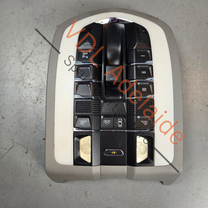 7PP868404R 7PP868404RS   Porsche Panamera 970 Overhead Roof Switch Dome Light 7PP868404RS 7PP868404R