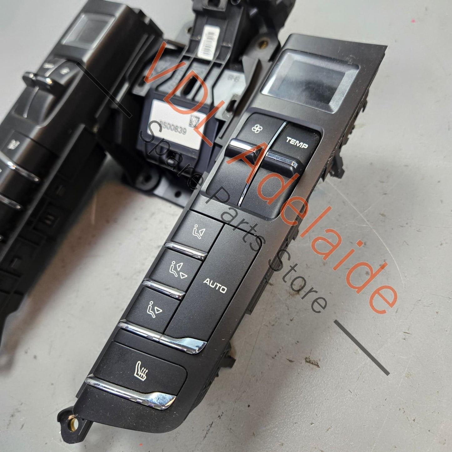 97065350302 97065350303DML   Porsche Panamera 970 Rear Air Conditioning Control Panel Switch 97065350303 DML