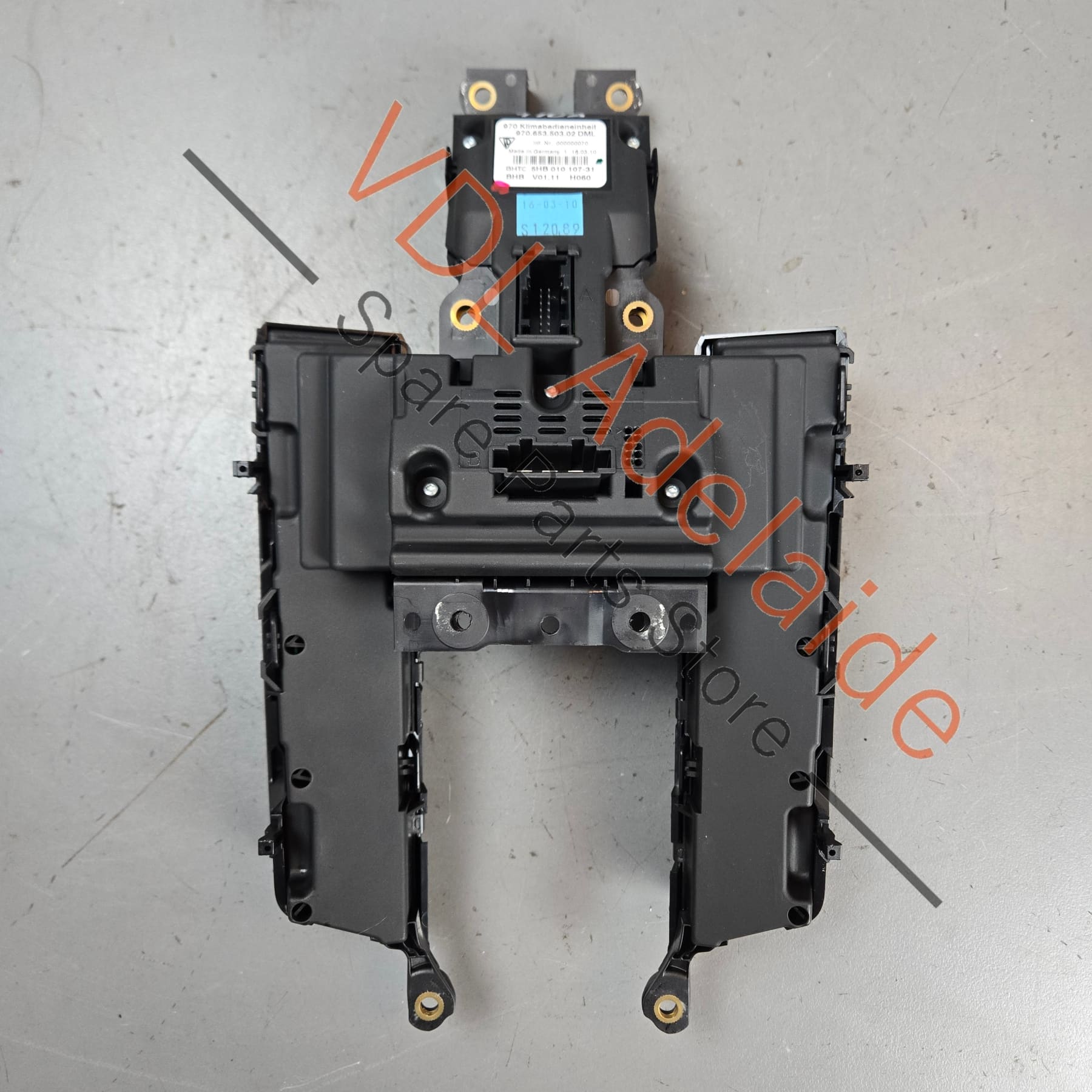 97065350302 97065350303DML   Porsche Panamera 970 Rear Air Conditioning Control Panel Switch 97065350303 DML