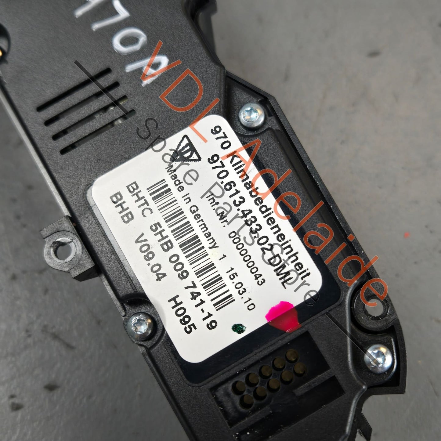 97061343302 97061343305DML   Porsche Panamera 970 Sport Plus Driving Mode & Suspension Switch 97061343302 97061343305
