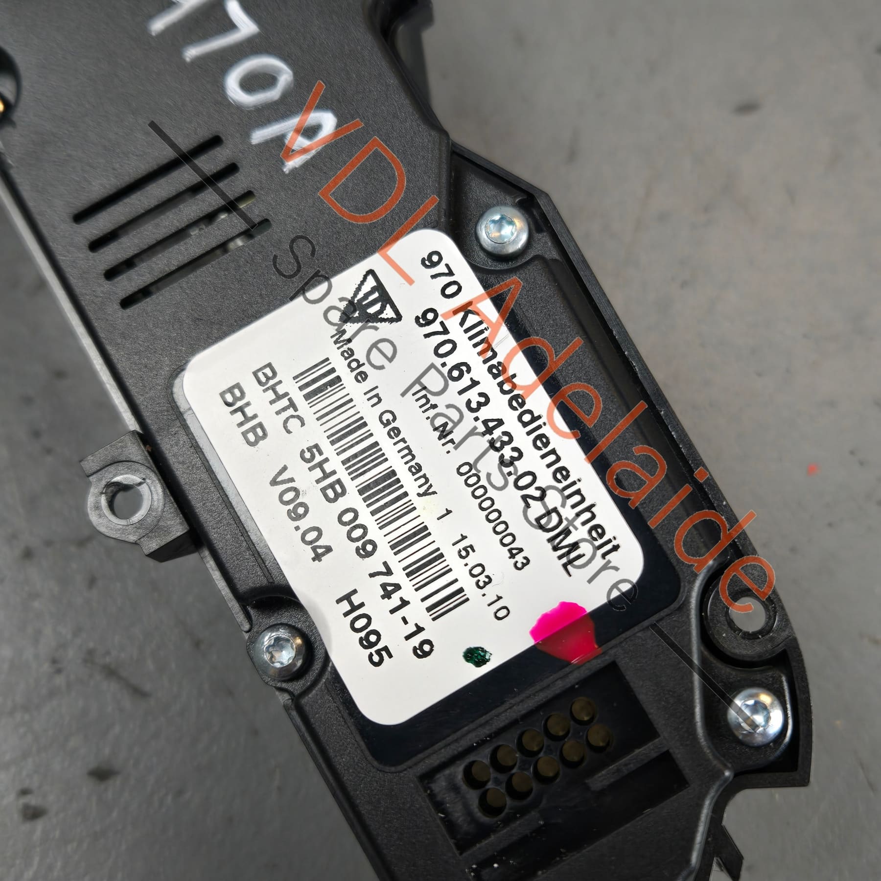 97061343302 97061343305DML   Porsche Panamera 970 Sport Plus Driving Mode & Suspension Switch 97061343302 97061343305