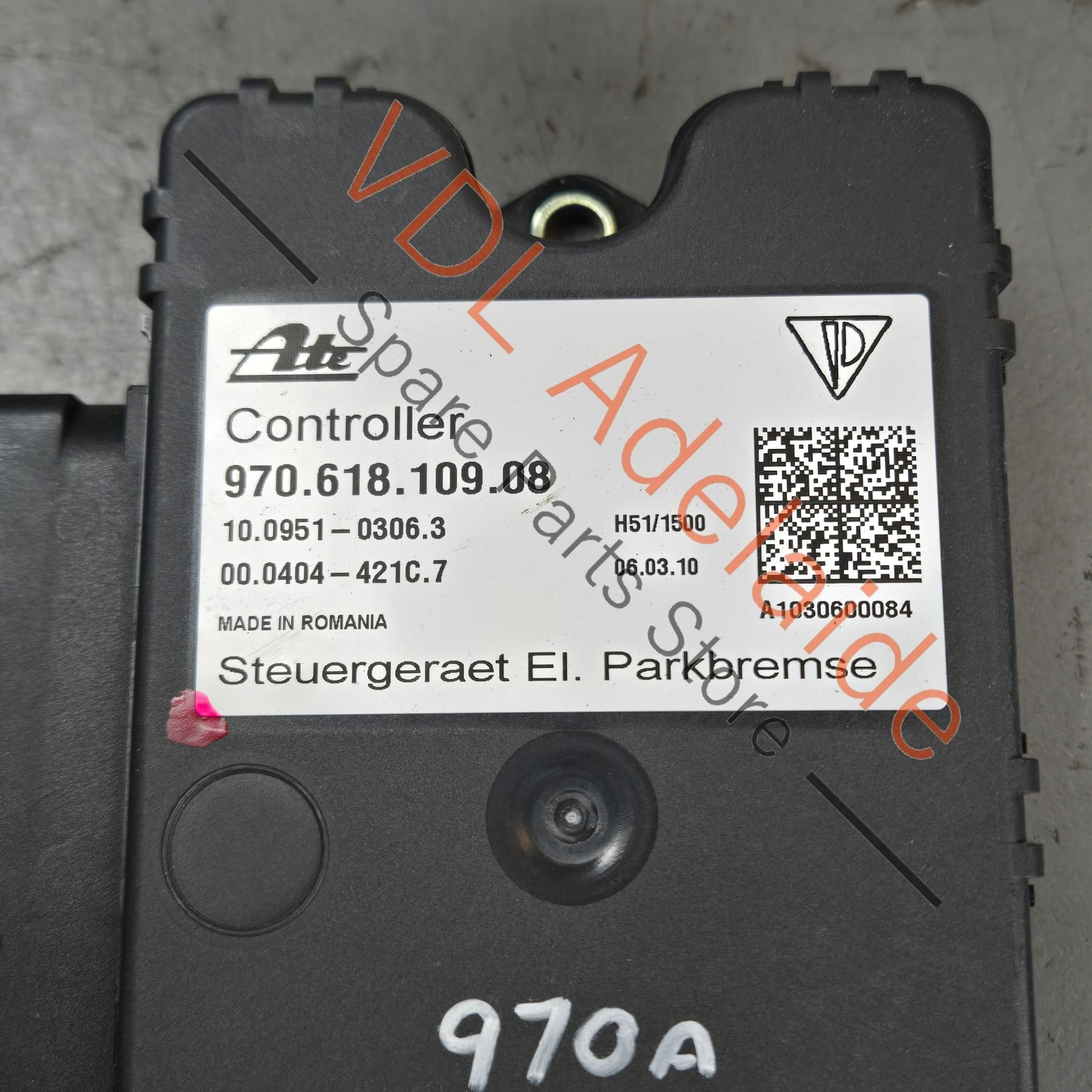 97061810908 97061810910   Porsche Panamera Park Brake Control Module 97061810910 97061810908