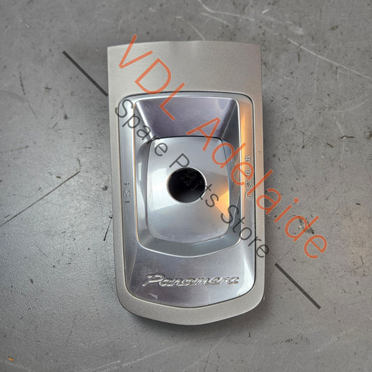 97055316100DMN    Porsche Panamera 970 Gear Shift Chrome Silver Cover Trim 97055316100 DMN