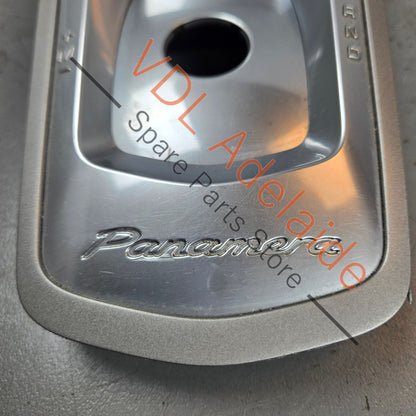 97055316100DMN    Porsche Panamera 970 Gear Shift Chrome Silver Cover Trim 97055316100 DMN