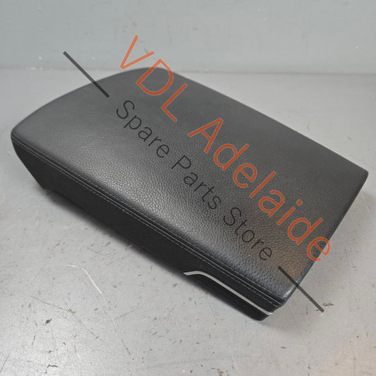9705533250221U    Porsche Panamera 970 Centre Arm Rest Console Lid 97055332502 21U Black Leather