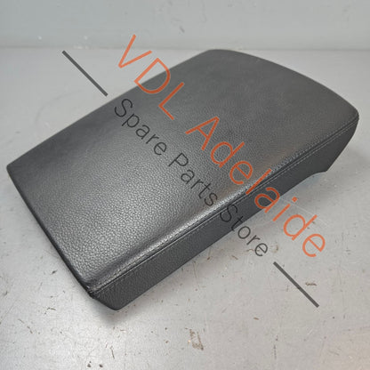 9705533250221U    Porsche Panamera 970 Centre Arm Rest Console Lid 97055332502 21U Black Leather