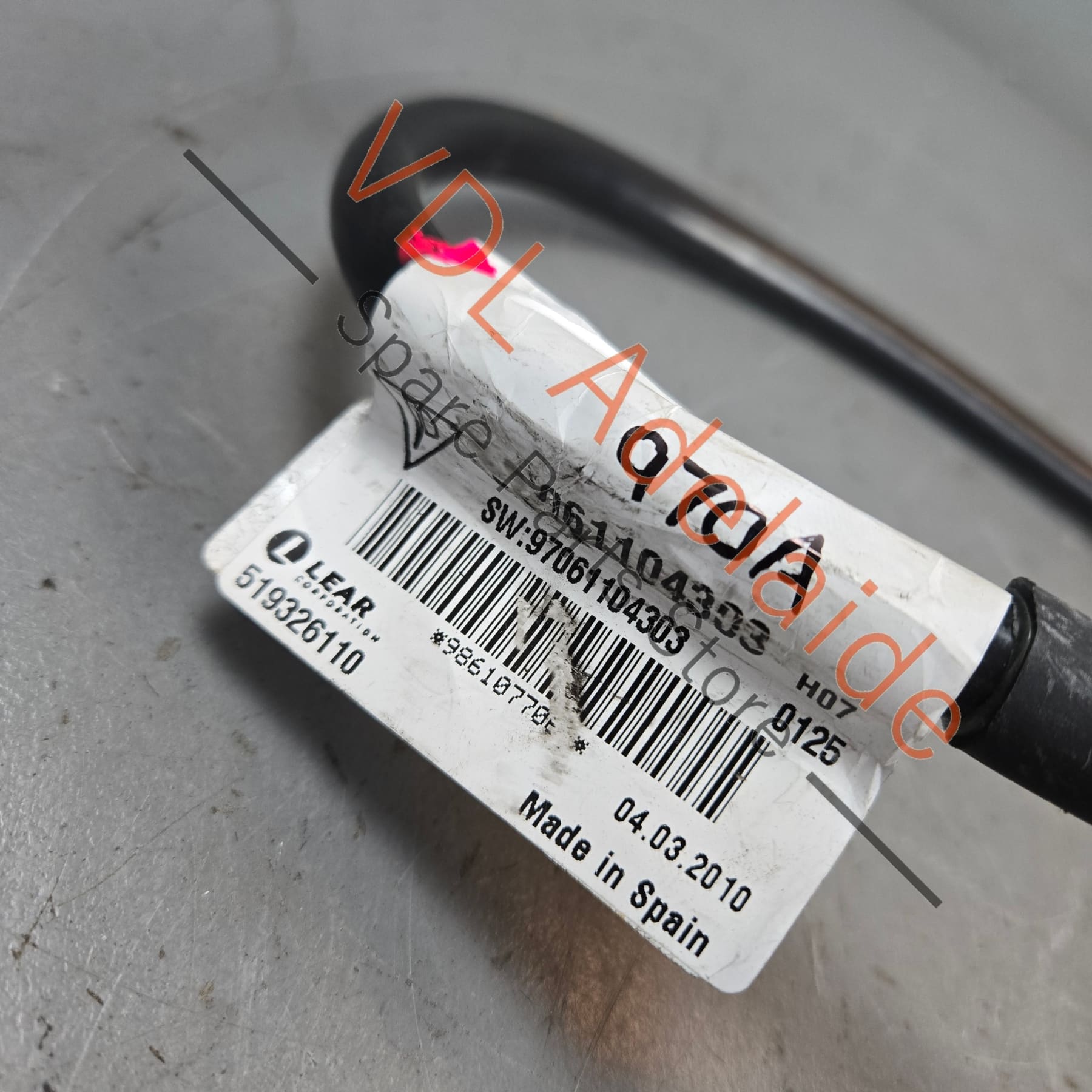 97061104310    Porsche Panamera 970 Negative Battery Earth Lead Wire 97061104310 97061104303