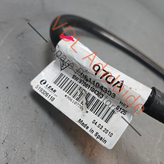 97061104310    Porsche Panamera 970 Negative Battery Earth Lead Wire 97061104310 97061104303