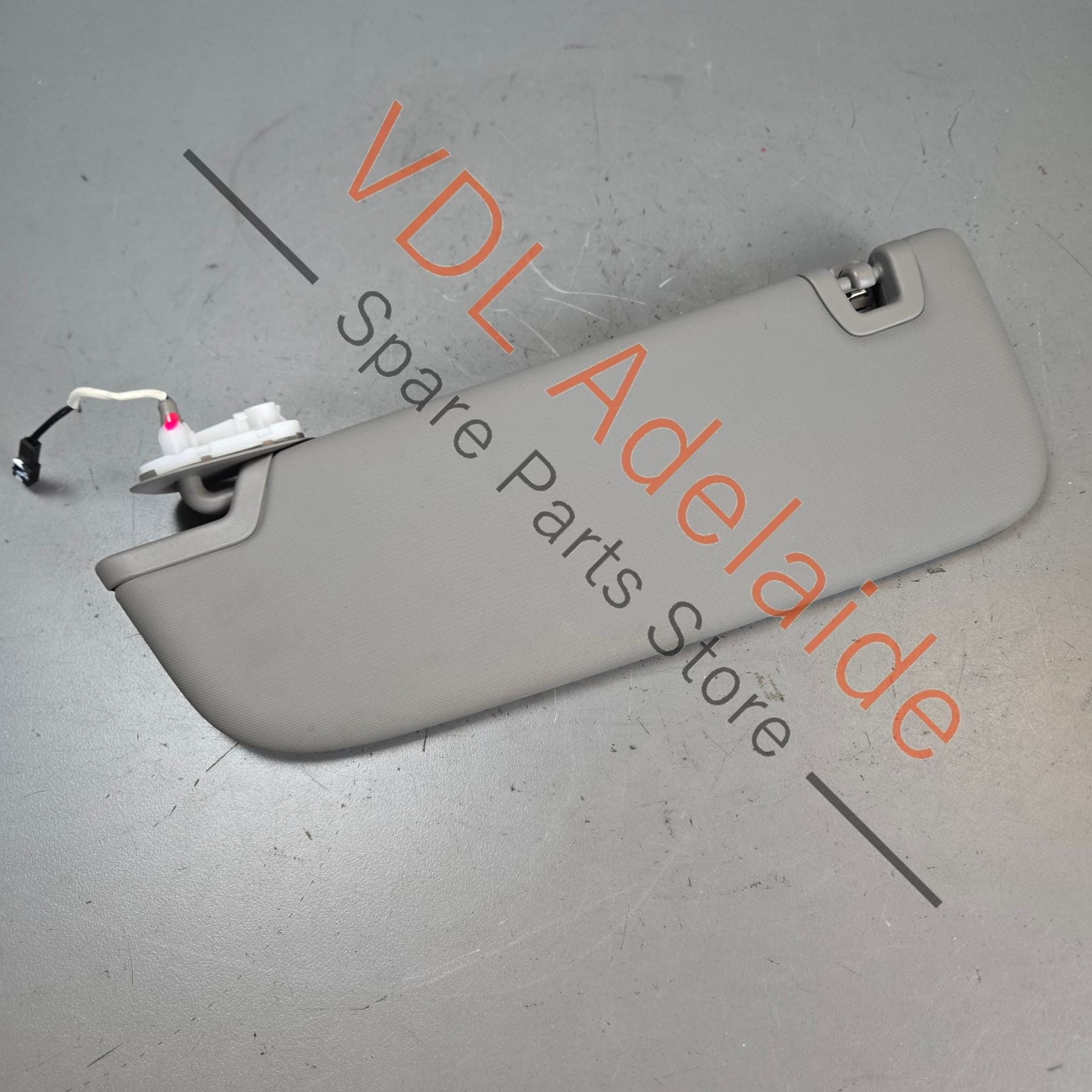 97073103217BA3 97073103217   Porsche Panamera 970 Right Sun Visor 97073103217 BA3 Platinum Grey