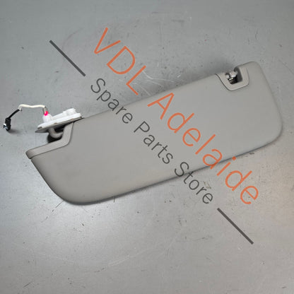 97073103217BA3 97073103217   Porsche Panamera 970 Right Sun Visor 97073103217 BA3 Platinum Grey