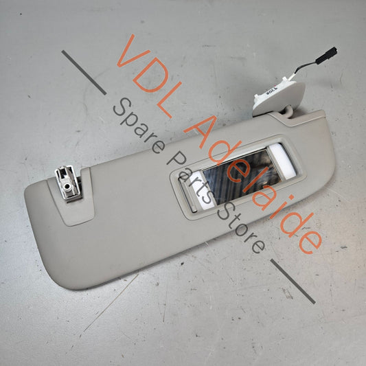 97073103217BA3 97073103217   Porsche Panamera 970 Right Sun Visor 97073103217 BA3 Platinum Grey