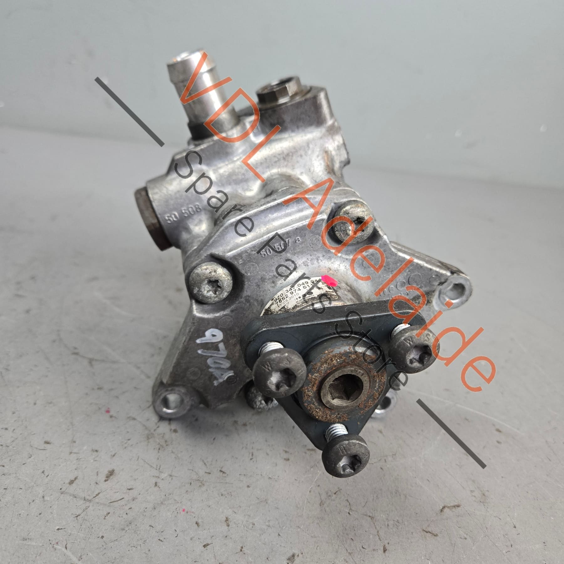 97034704904 97034704907   Porsche Panamera 970 Power Steering Vane Pump 97034704904 97034704907