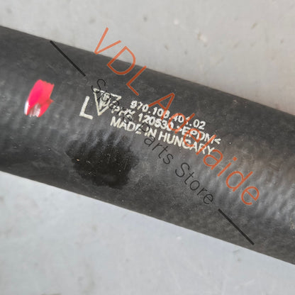 97010623101 97010640102   Porsche Panamera Left Side Radiator Hose Pipe 97010623101 97010640102