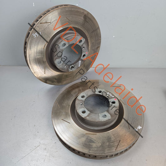 298615301B 298615302B   Porsche Panamera 970 Front Brake Disc Rotor Pair approx 55% life 360mm x 36mm