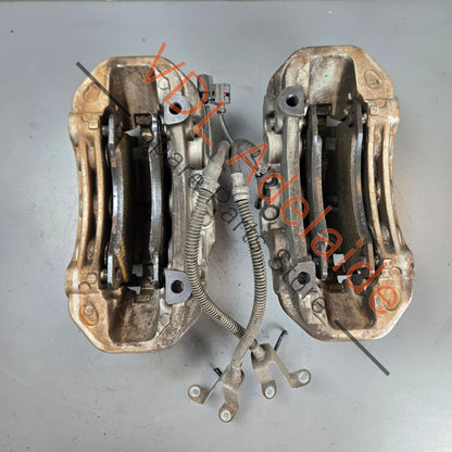 7PP615149AQ 7PP615150AQ   Porsche 360mm 6 Piston Brake Caliper Brembo Pair Front 7PP615149AQ, 7PP615150AQ