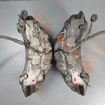 7PP615149AQ 7PP615150AQ   Porsche 360mm 6 Piston Brake Caliper Brembo Pair Front 7PP615149AQ, 7PP615150AQ