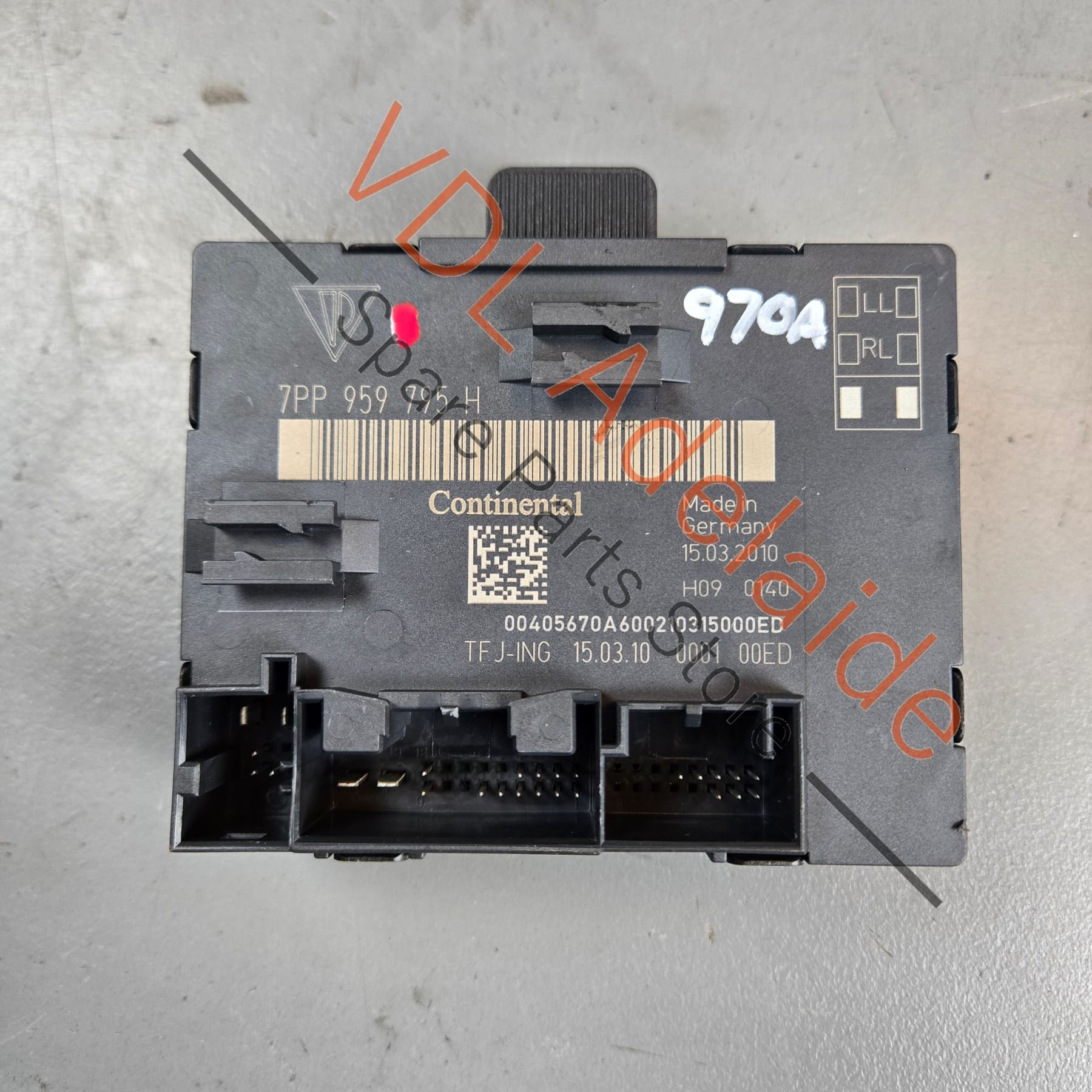 Porsche Panamera 970 Rear Door Control Module 7PP959795J 7PP959795H ...