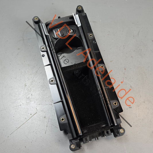 97055343500    Porsche Panamera 970 Rear Seat Storage Compartment 97055343500 Piano Black