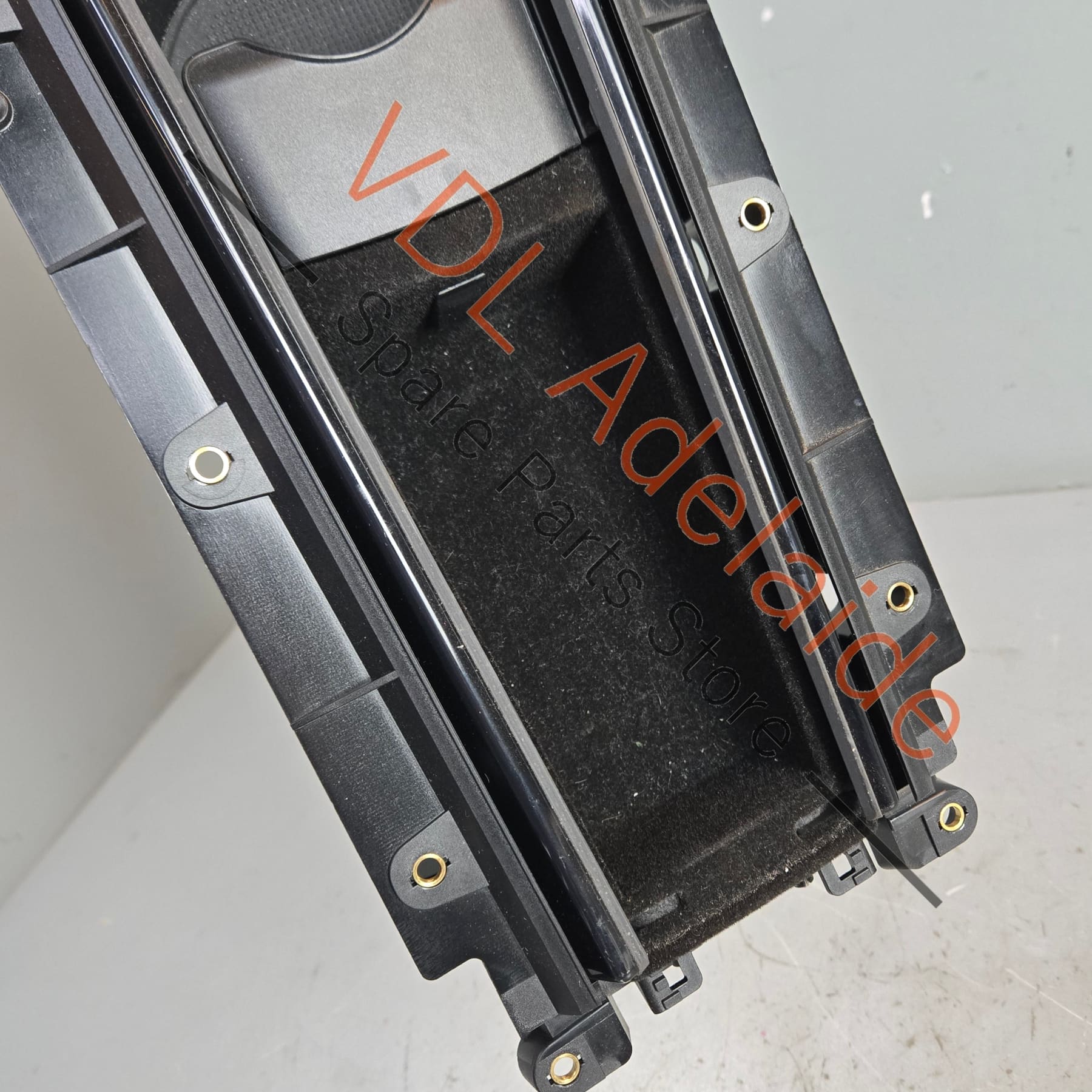 97055343500    Porsche Panamera 970 Rear Seat Storage Compartment 97055343500 Piano Black