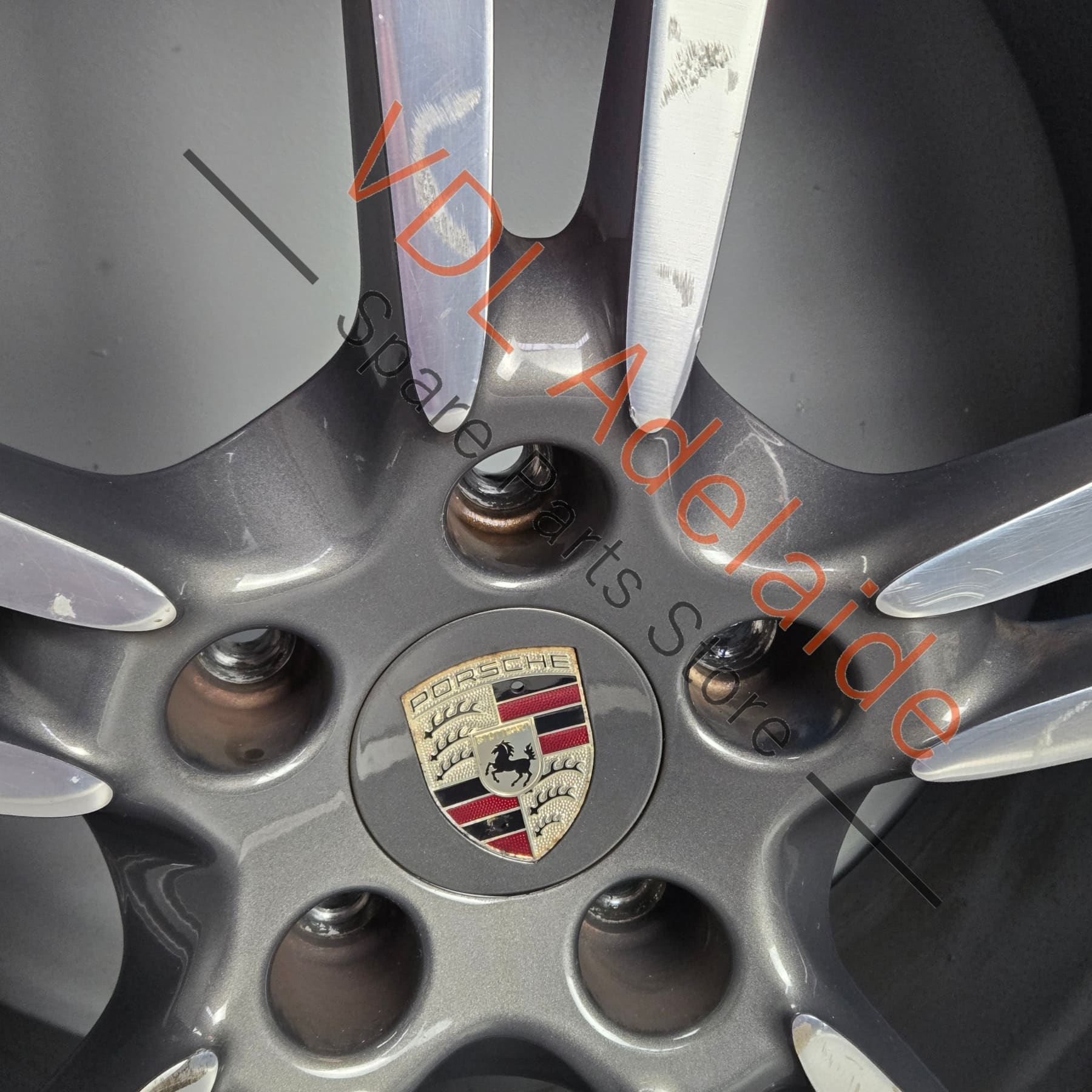 97036217806    Porsche Panamera 20 x 9.5 Turbo Design Alloy Wheel Machined Face 97036217806 #01