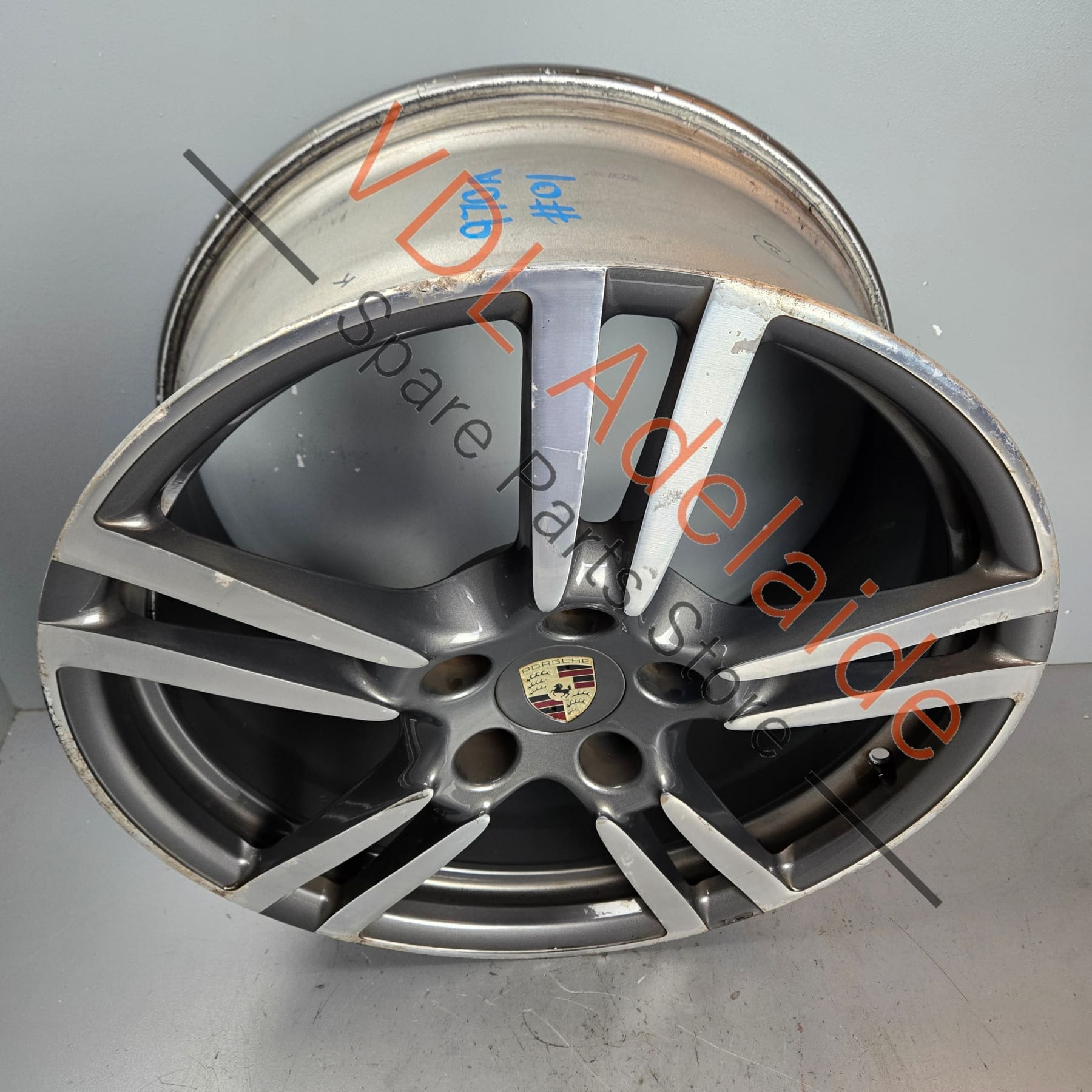 97036217806    Porsche Panamera 20 x 9.5 Turbo Design Alloy Wheel Machined Face 97036217806 #01