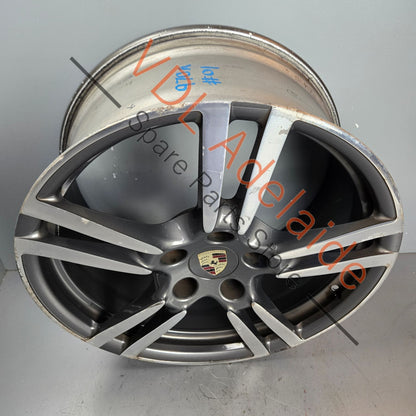 97036217806    Porsche Panamera 20 x 9.5 Turbo Design Alloy Wheel Machined Face 97036217806 #01