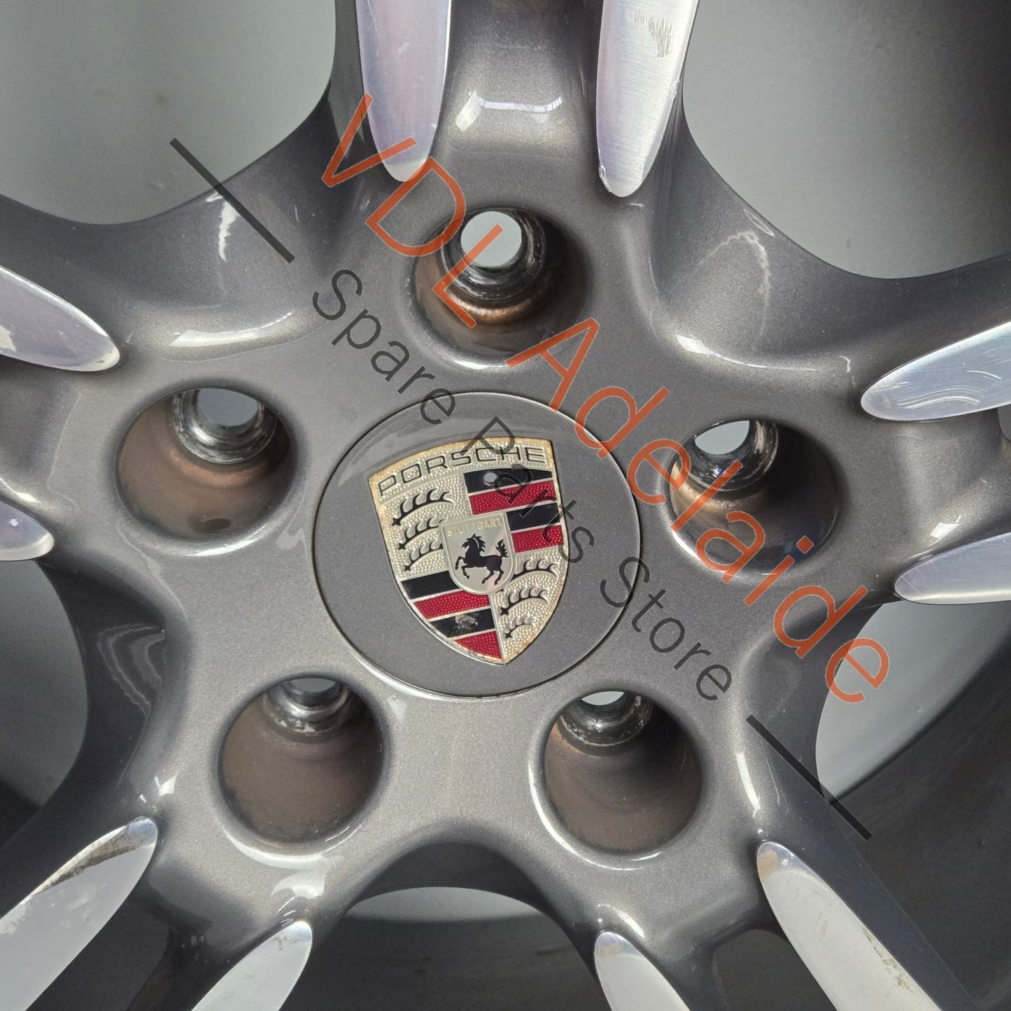 97036217806    Porsche Panamera 20 x 9.5 Turbo Design Alloy Wheel Machined Face 97036217806 #01