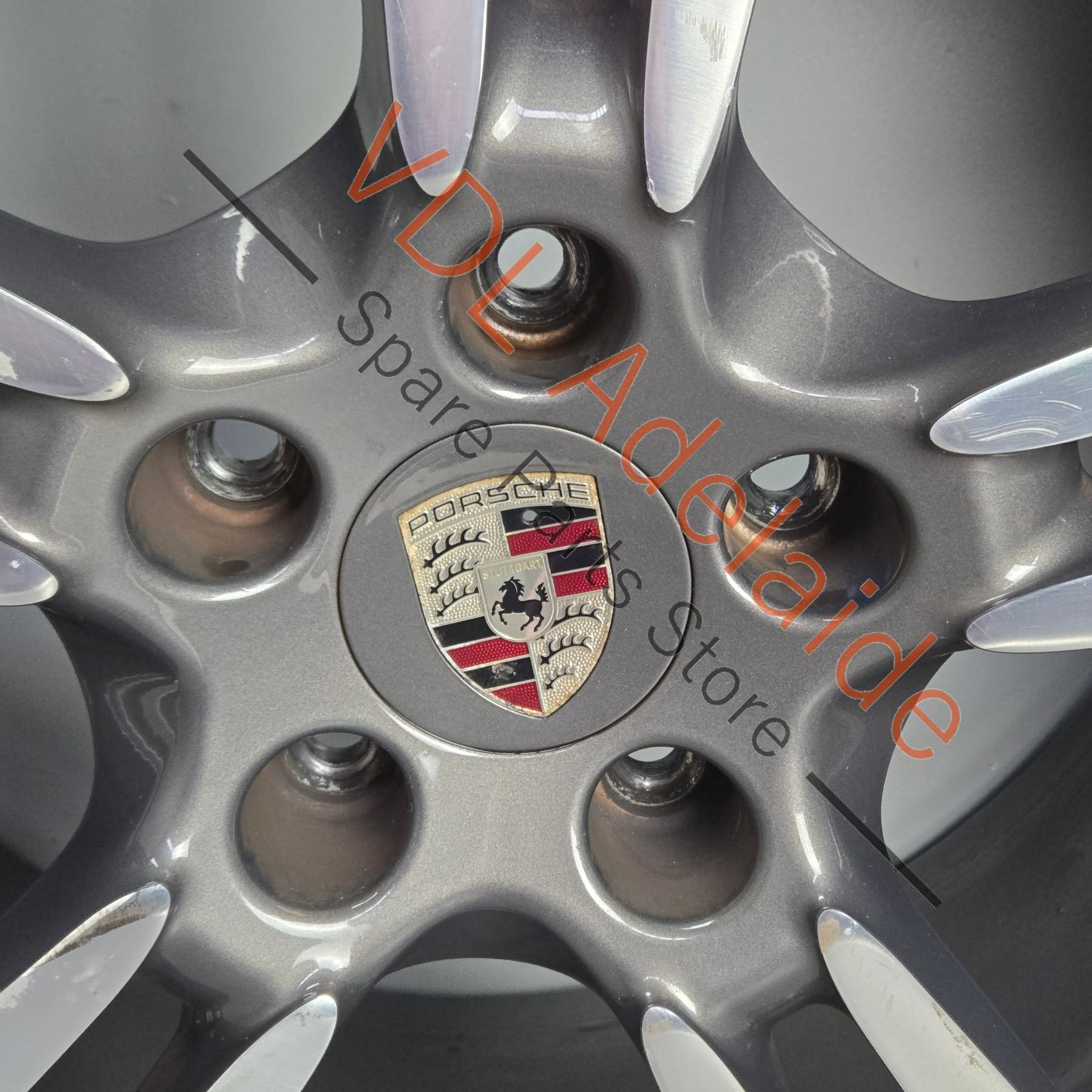 97036217806    Porsche Panamera 20 x 9.5 Turbo Design Alloy Wheel Machined Face 97036217806 #01